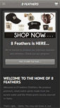 Mobile Screenshot of 8feathersdistillery.com